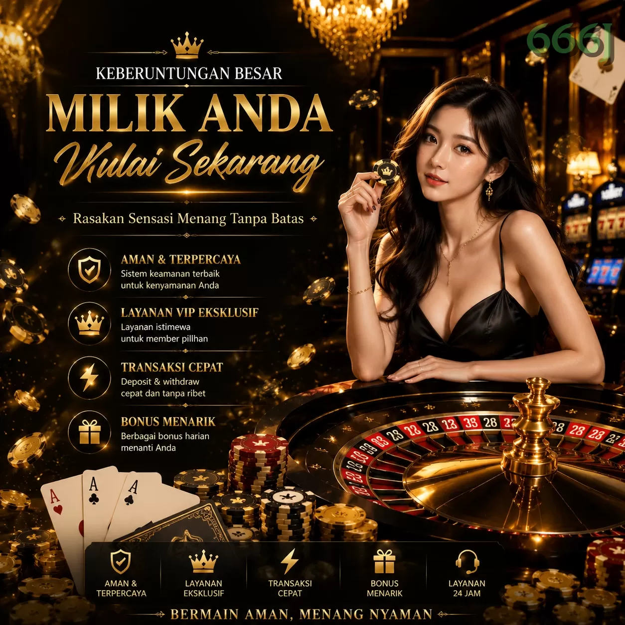 666j: Promo dan Bonus Terbaik untuk Para Gamer Indonesia